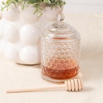 Glass Honey Jar