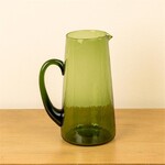 Verdant Glass Pitcher