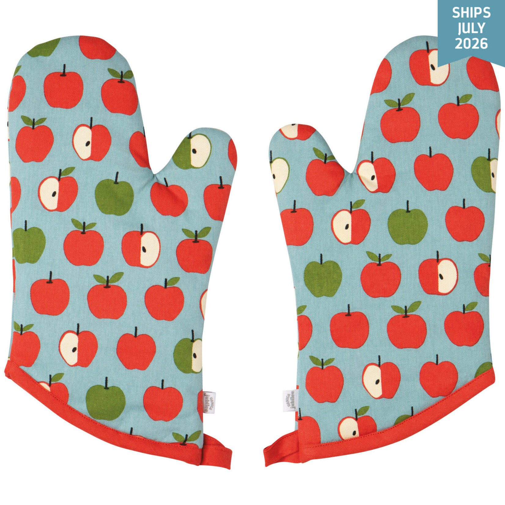 Danica Apple a Day Oven Mitt  set