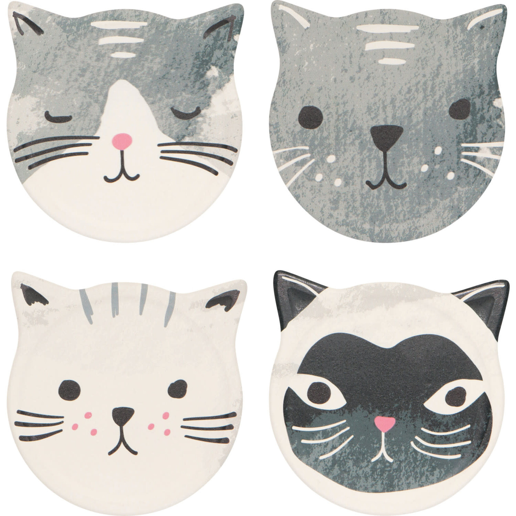Danica Cats Meow Soak up Coasters