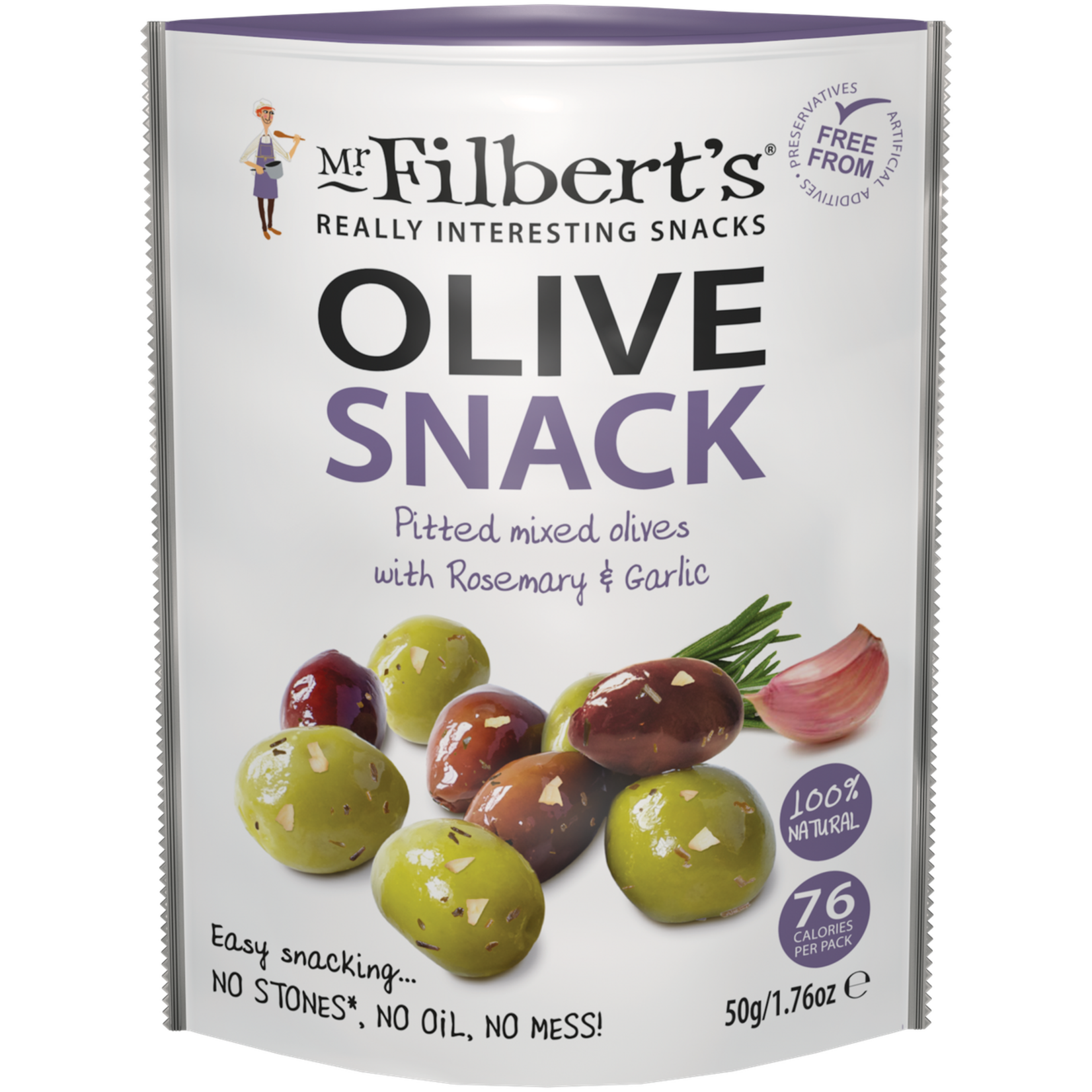 Mr. Filbert's Olives with Rosemary & Garlic