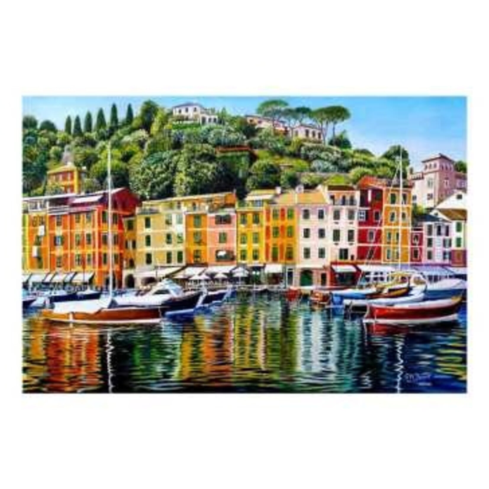Portofino on Reflection Puzzle 1000