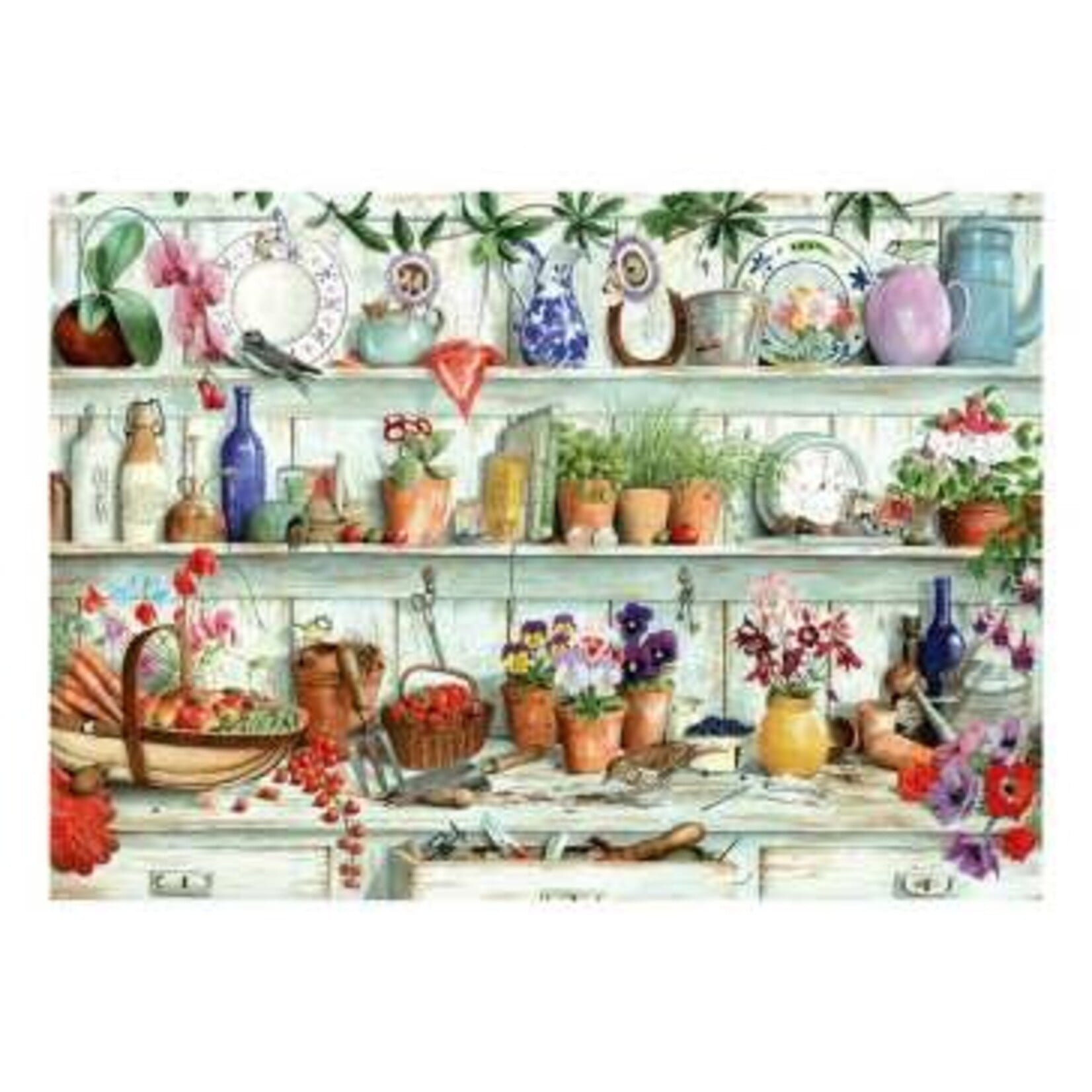 Posies & Produce Puzzle 1000