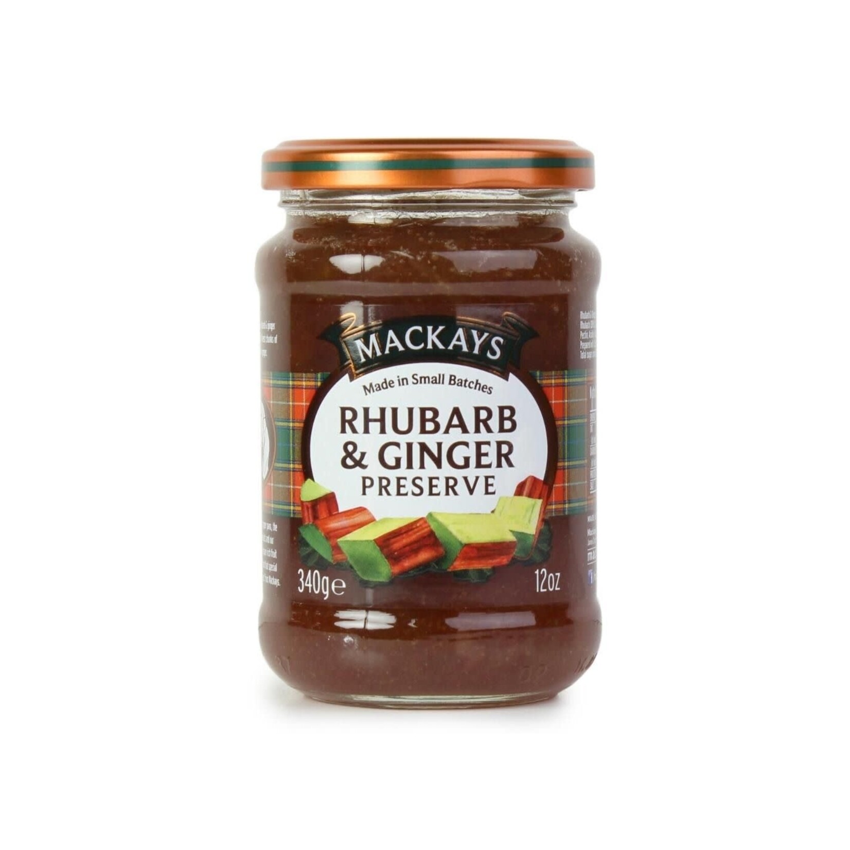 Mackays Rhubarb Ginger  Preserve