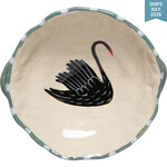 Danica Swan Song Footed Bowl