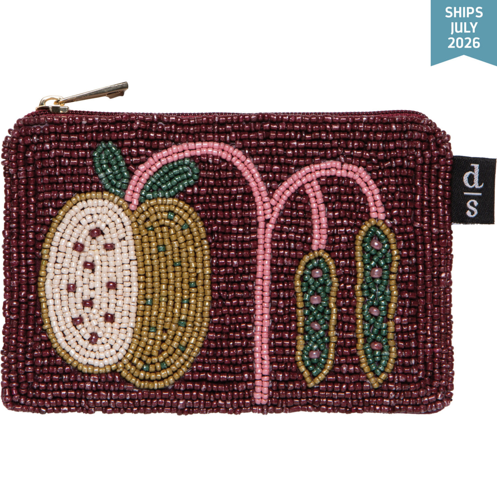 Danica Pome Beaded Pouch