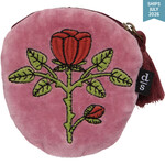 Danica Rose Briar Embroidered Coin Purse