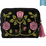 Danica Rose Briar Embroidered Flat Pouch