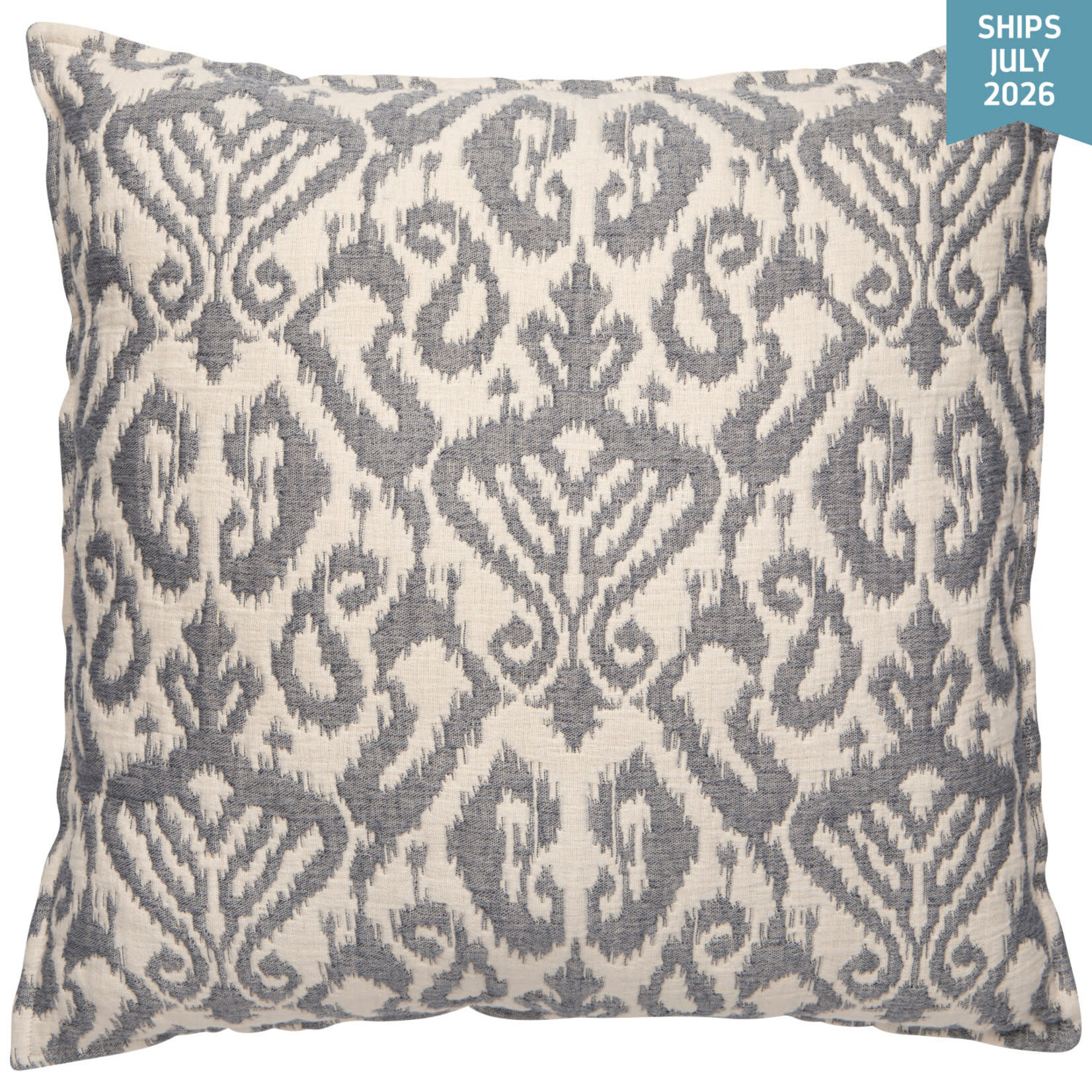 Danica Ikat Jacquard Pillow
