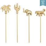 Danica Oasis Gold Cheese Picks