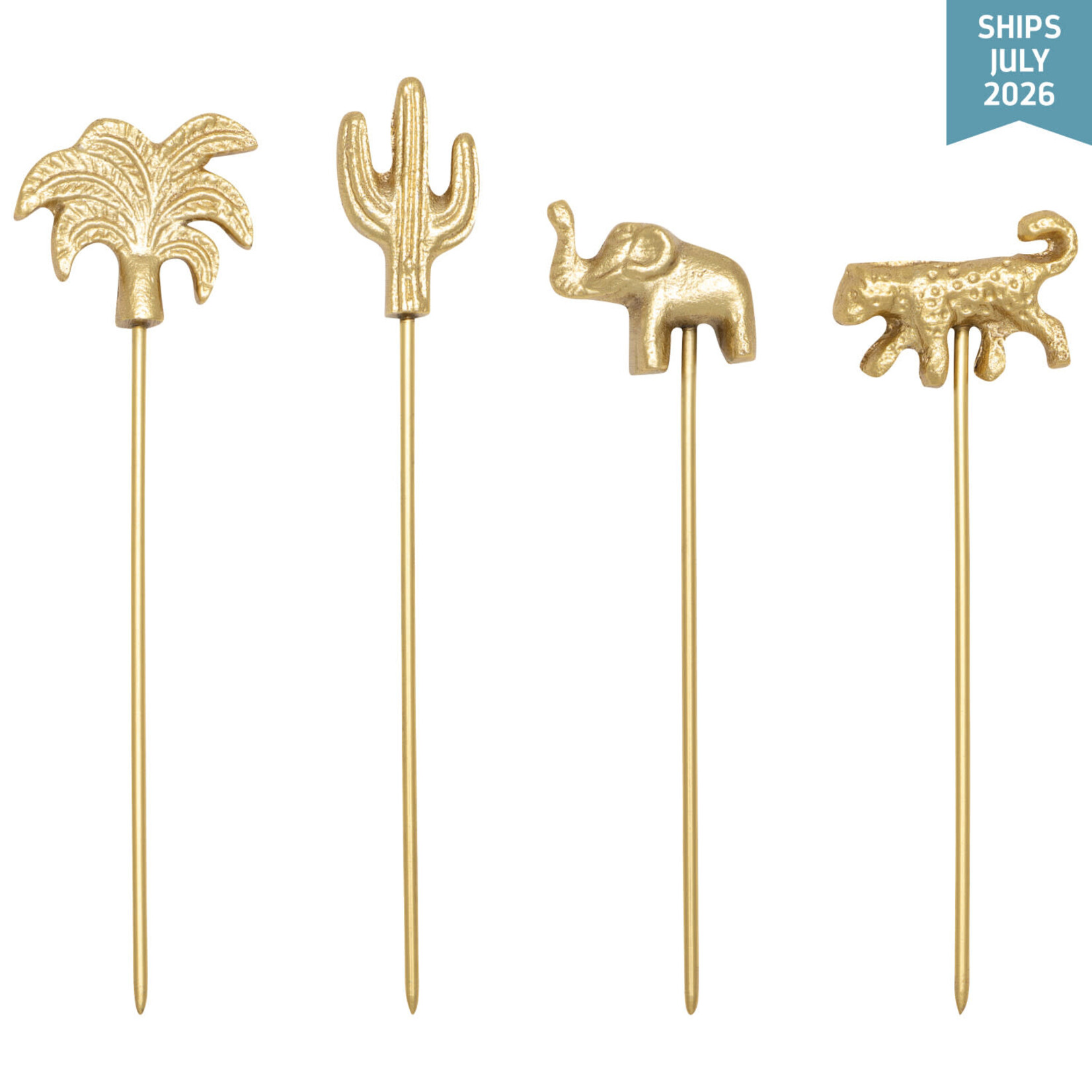 Danica Oasis Gold Cheese Picks