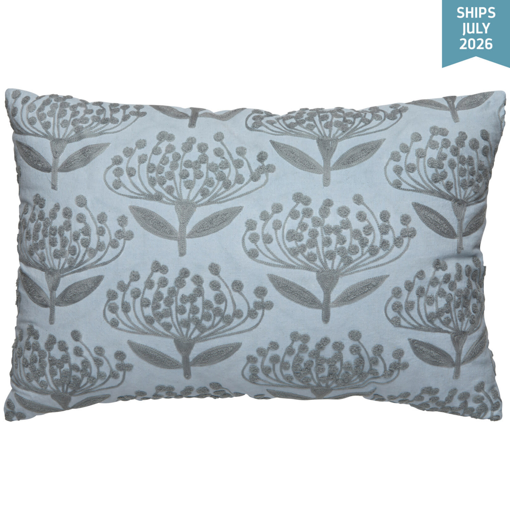 Danica Alyssum Embroidered Pillow