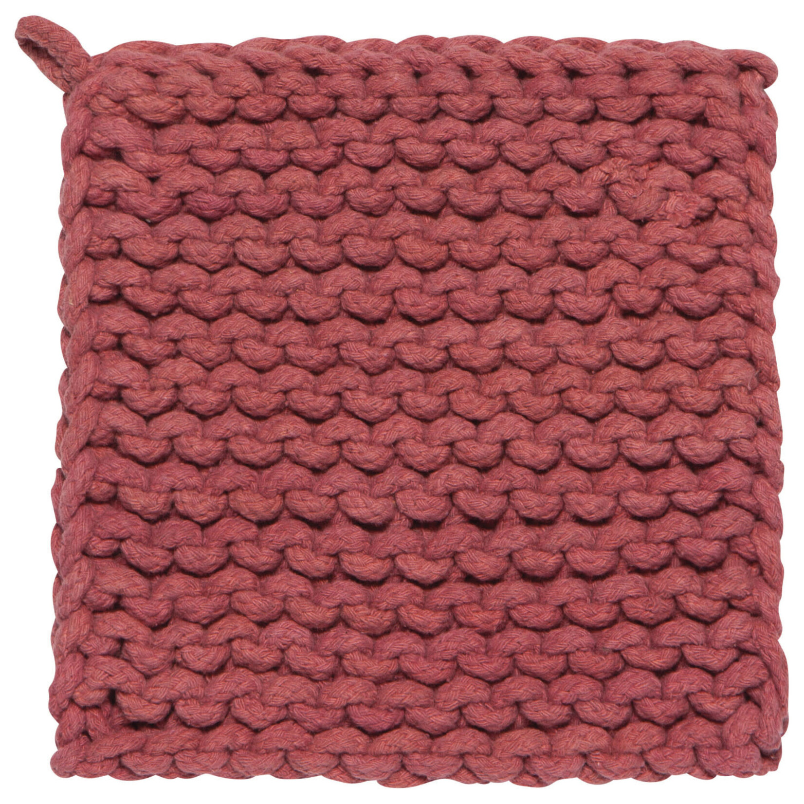Danica Potholder Knit Canyon Rose