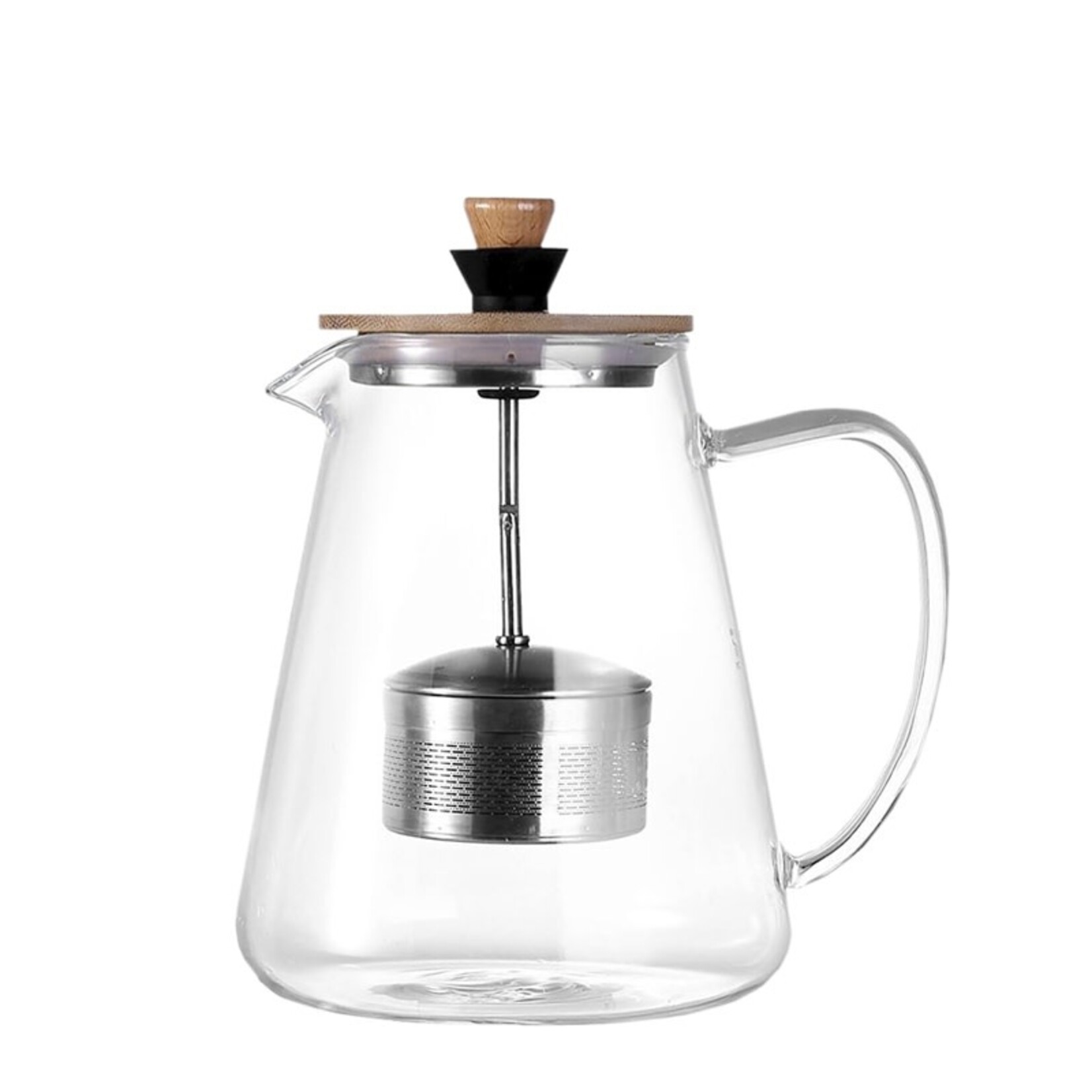 Ch'a Tea Lift and Lock Glass Teapot