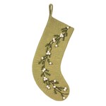 Abbott Copy of Stocking w/ Pompom Green