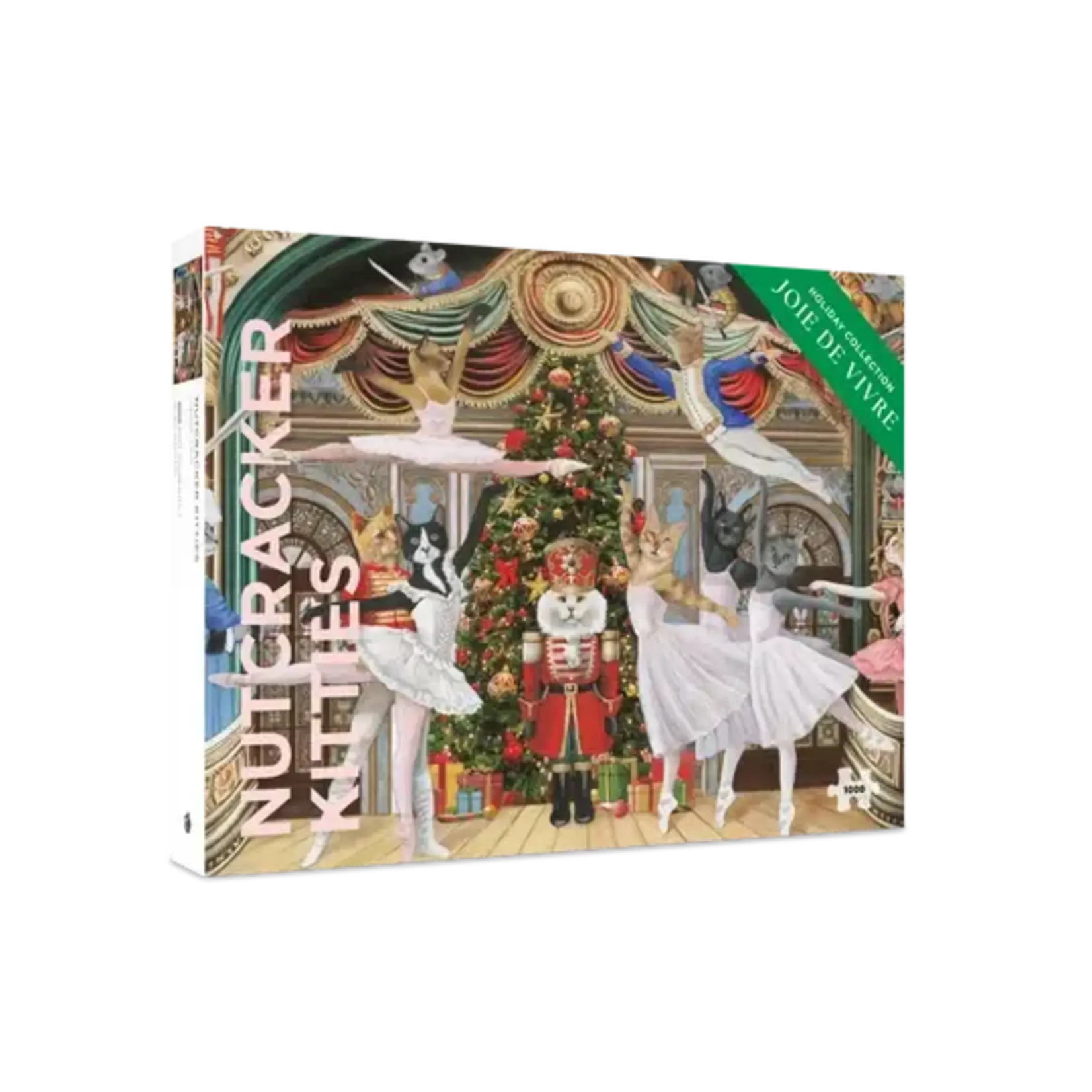 Pomegrante Communications Inc. Carol Lew: Nutcracker Kitties Puzzle 1000