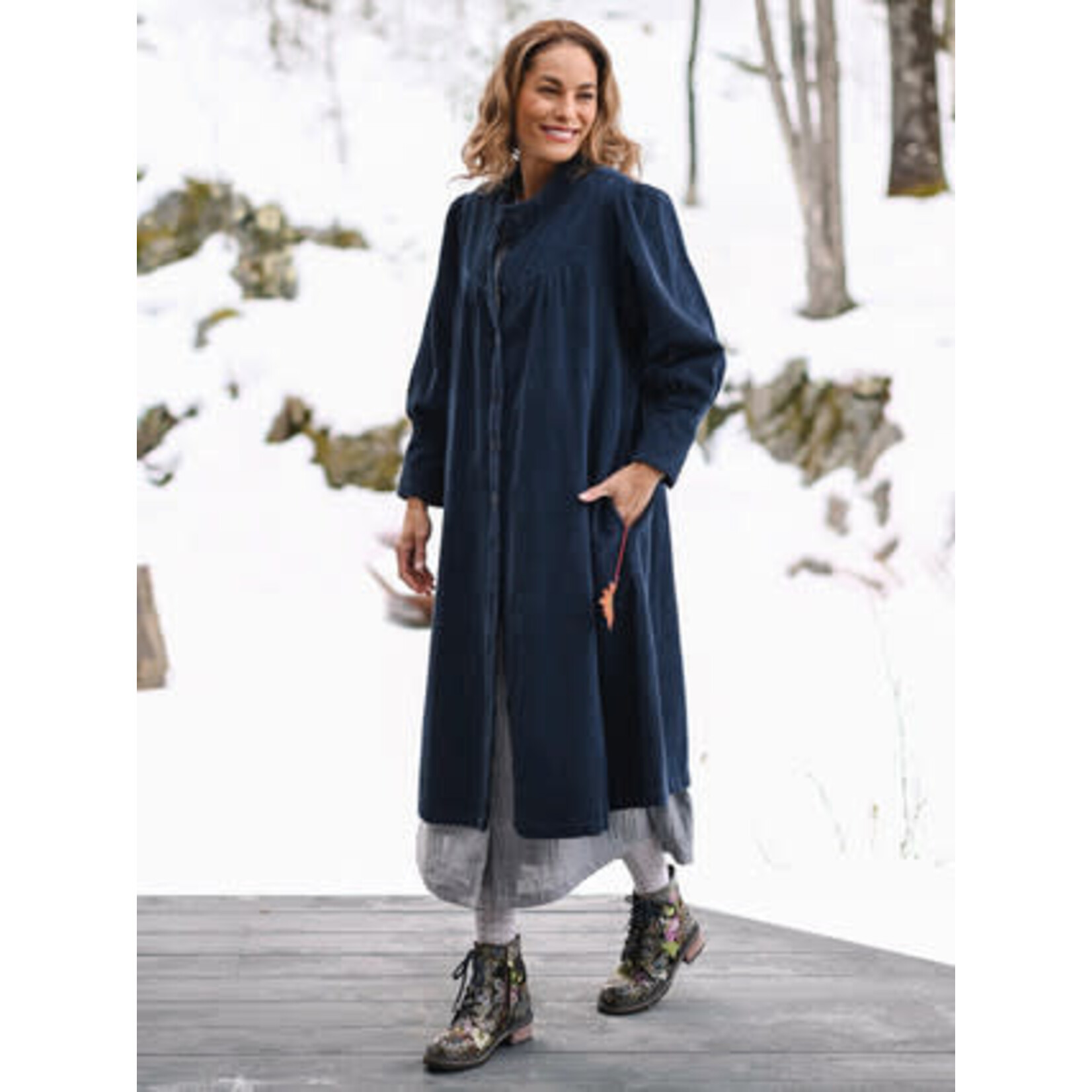 April Cornell Skyline Cordurory Coat
