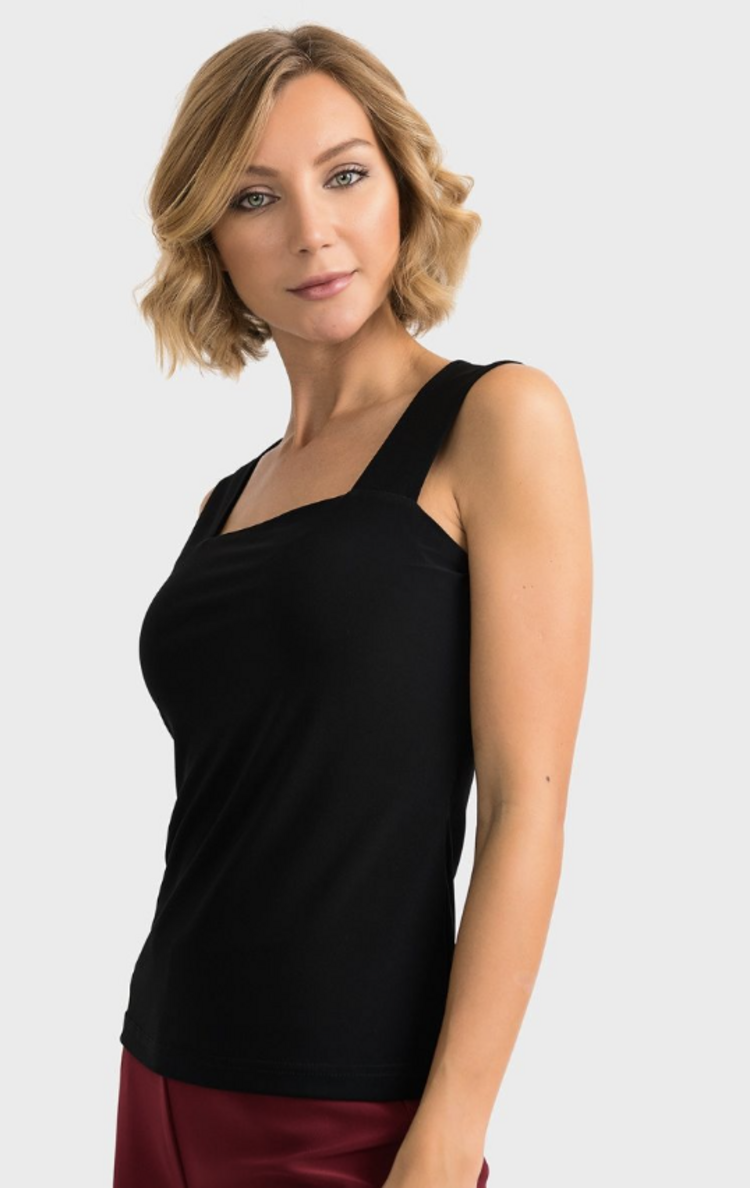 JOSEPH RIBKOFF ESSENTIAL SQUARE NECK TANK