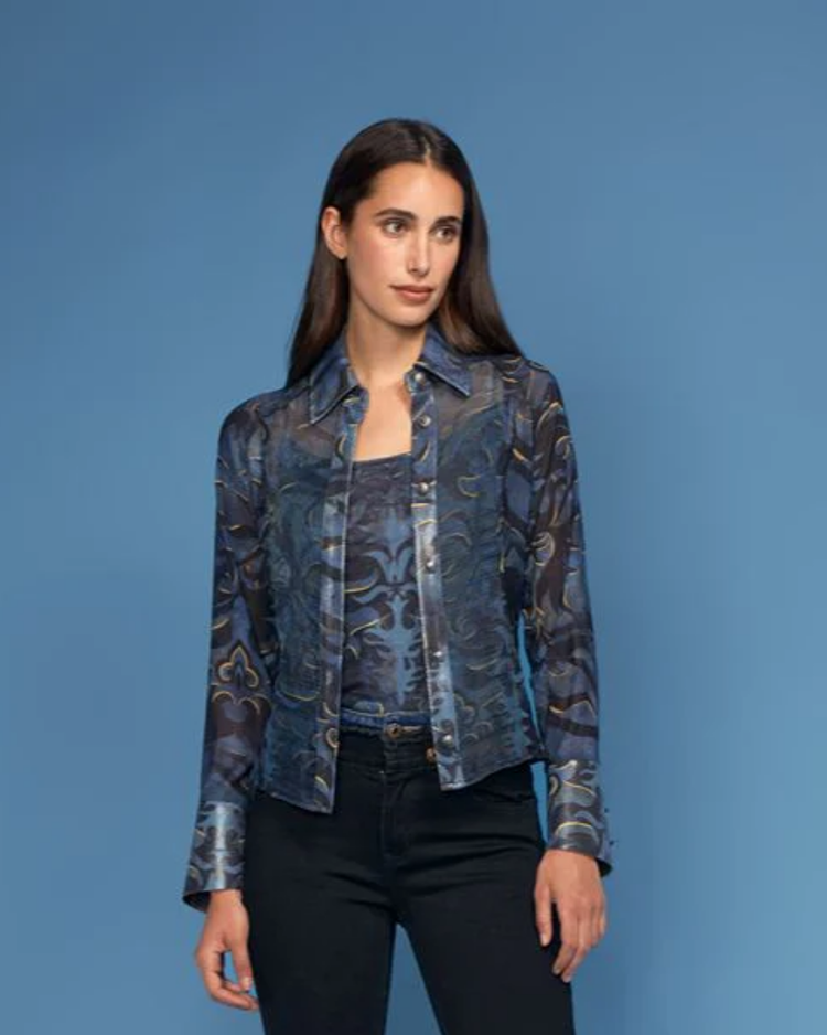 OO LA LA NIGHT FLORAL TWO PIECE SET