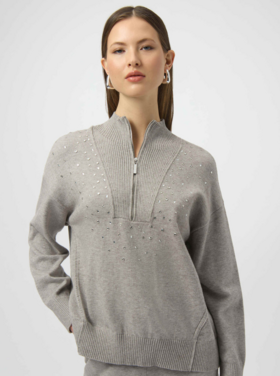 JOSEPH RIBKOFF CHIC LOUNGEWEAR SWEATER