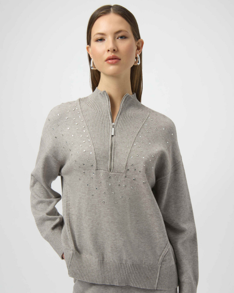 JOSEPH RIBKOFF CHIC LOUNGEWEAR SWEATER