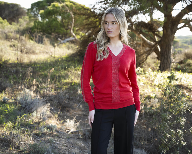 MARBLE A TOUCH OF SHINE SWEATER