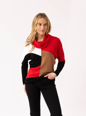 MARBLE VAIL COWL SWEATER