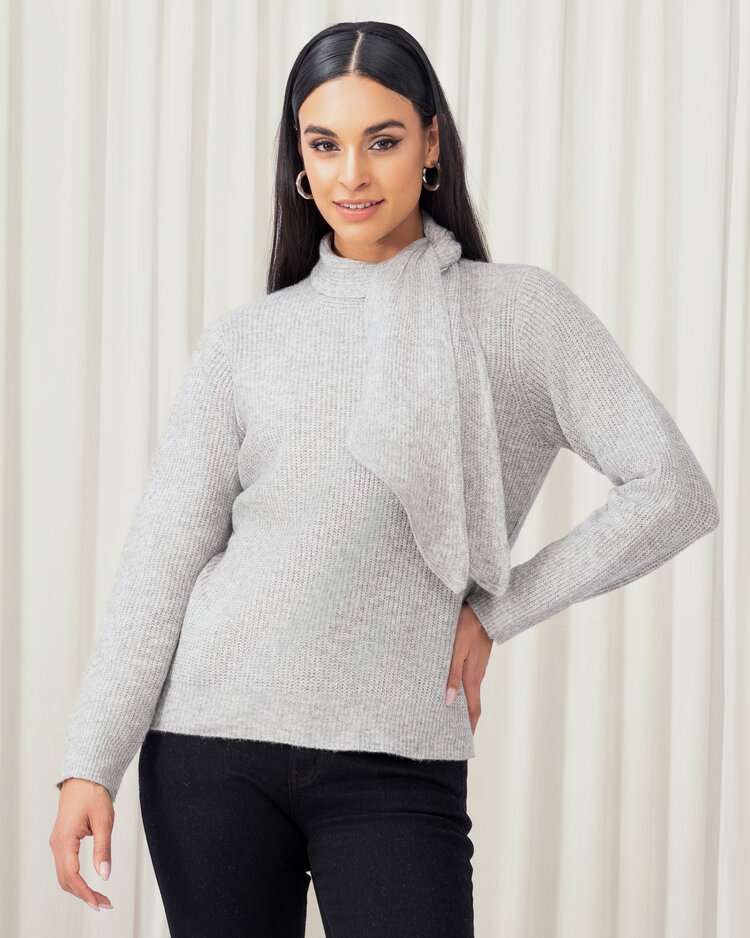 ELANA WANG SILVER DREAMS SWEATER