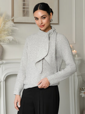 ELANA WANG SILVER DREAMS SWEATER