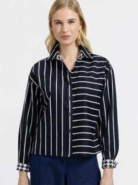 FOXCROFT MARINE STRIPE SHIRT