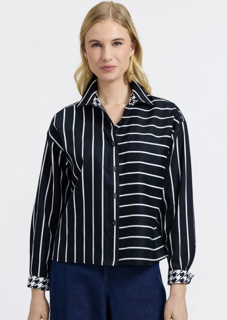 FOXCROFT MARINE STRIPE SHIRT