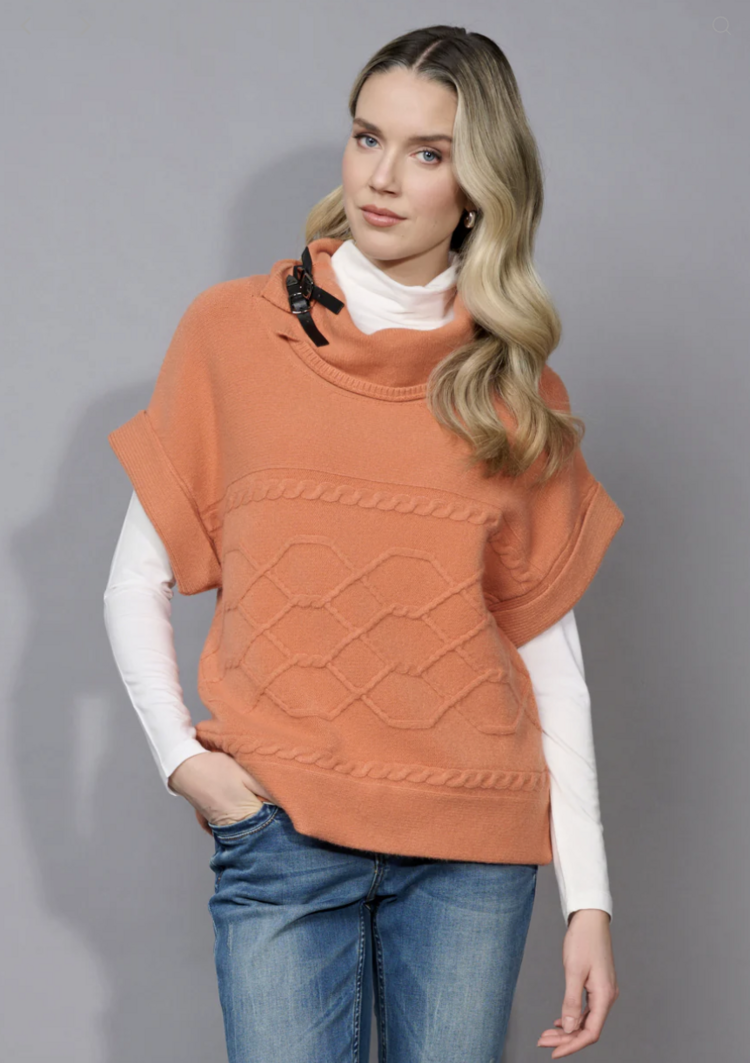 PICADILLY PUMPKIN SPICE CABLE SWEATER