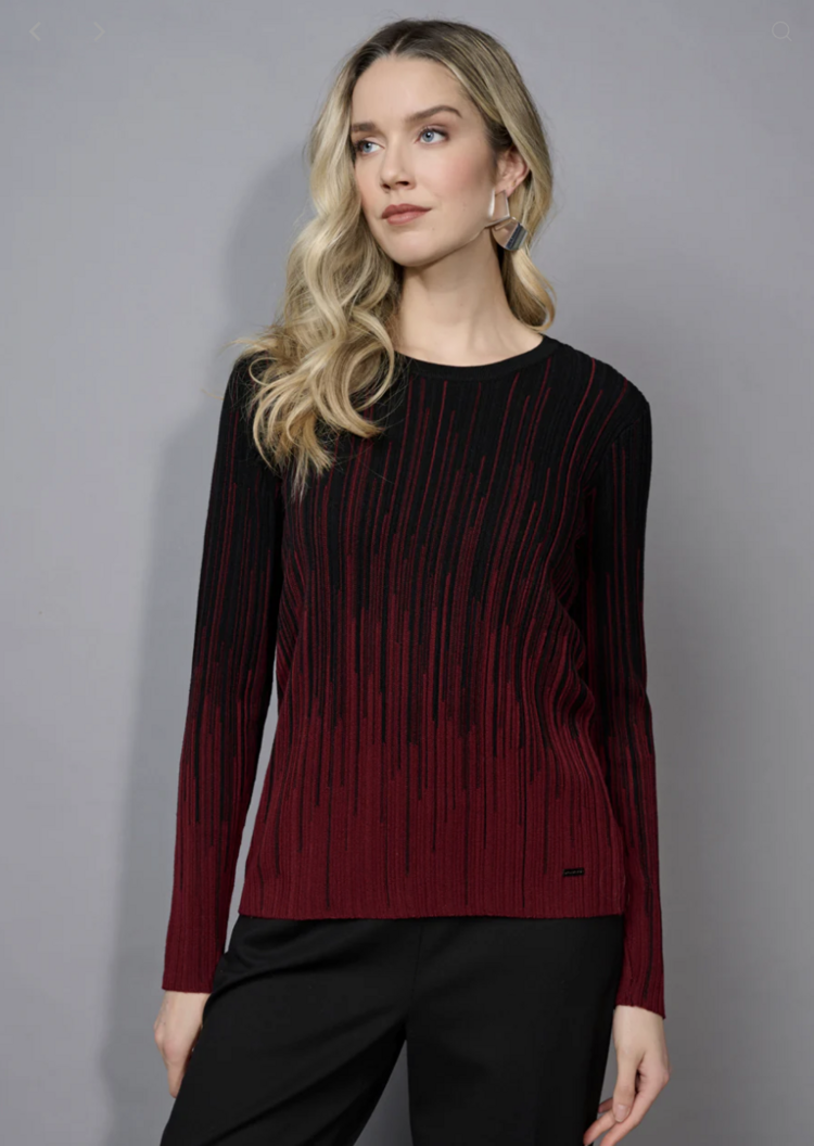 PICADILLY BORDEAUX SWEATER