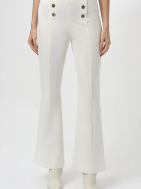 JOSEPH RIBKOFF WINTER WHITE SAILOR PANT