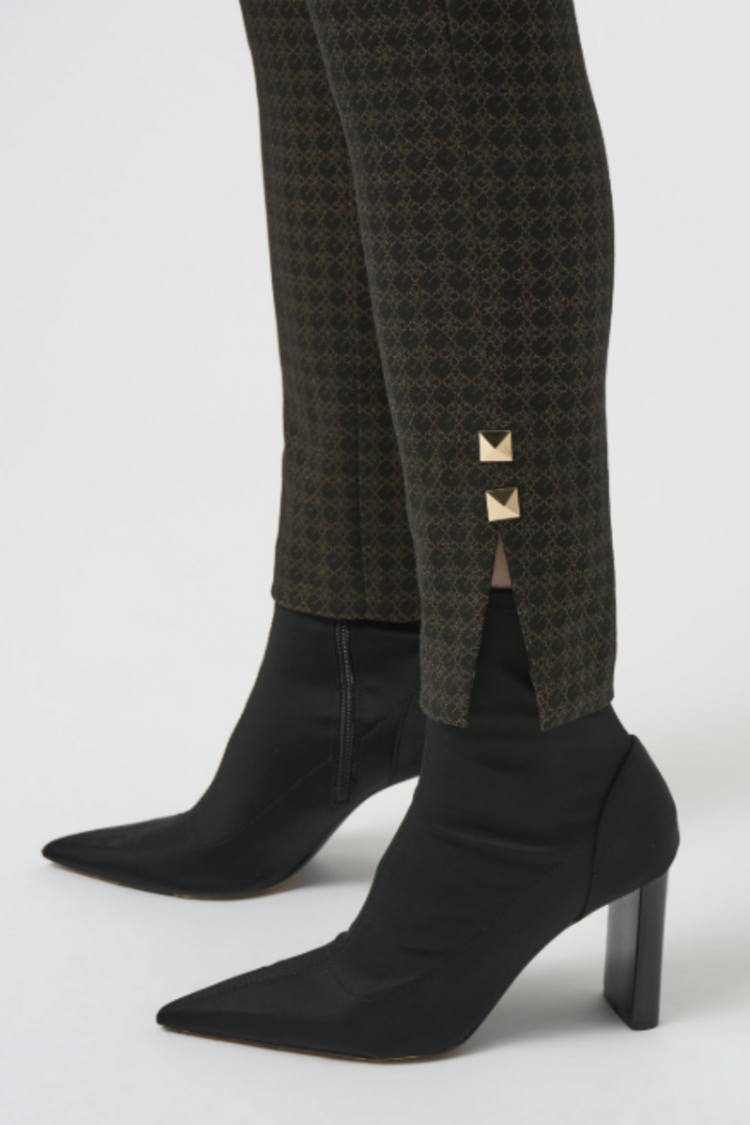 JOSEPH RIBKOFF GOLDEN HEM PANT