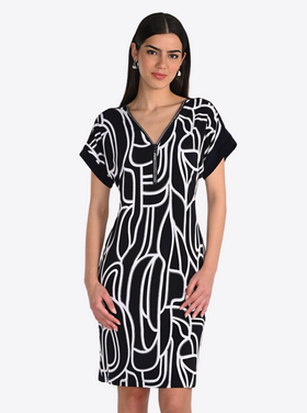 FRANK LYMAN MARINA DRESS