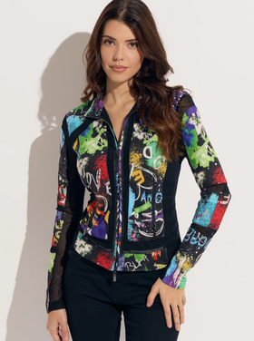 OO LA LA SOHO GRAFFITI JACKET
