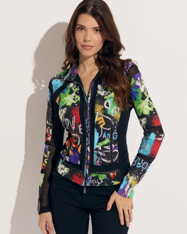 OO LA LA SOHO GRAFFITI JACKET