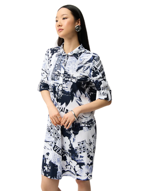 JOSEPH RIBKOFF VENICE TRAVEL DRESS