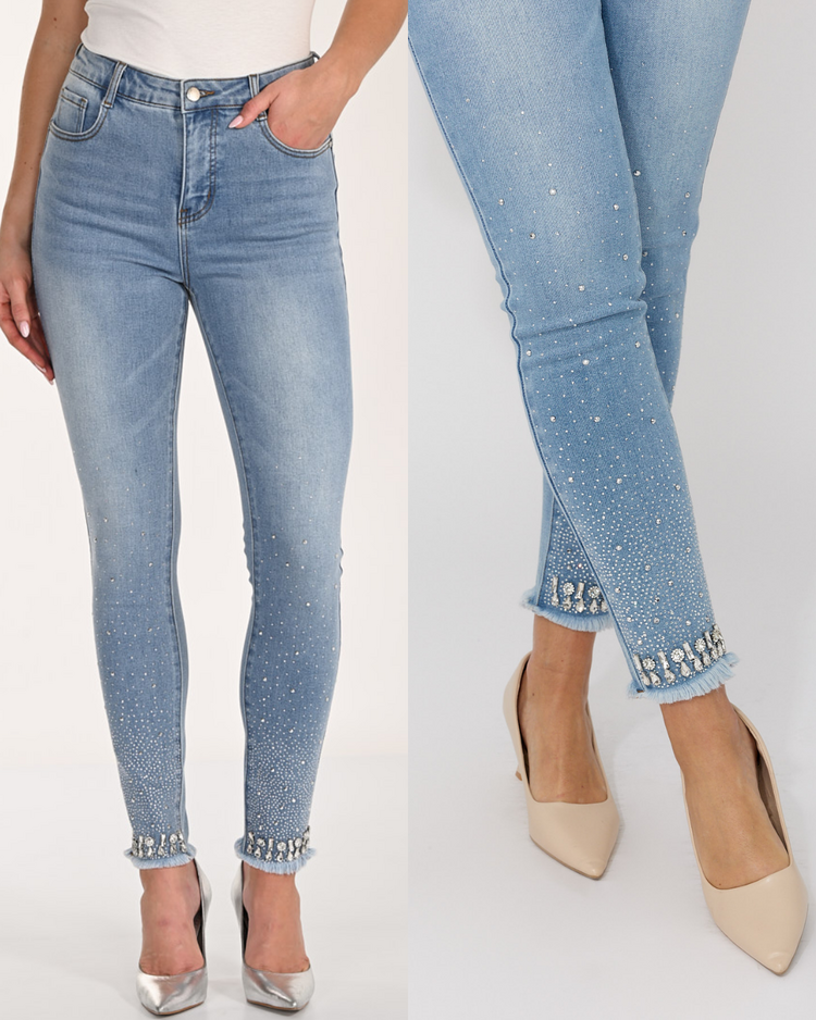 FRANK LYMAN DENIM & DIAMONDS JEAN