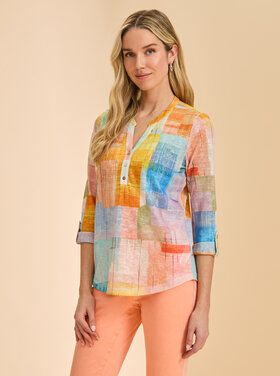 FDJ REFRESHING HUES HENLEY TOP
