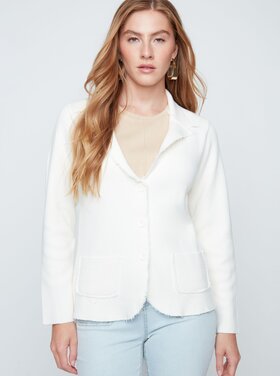 RENUAR SPRING CLOUDS KNIT JACKET
