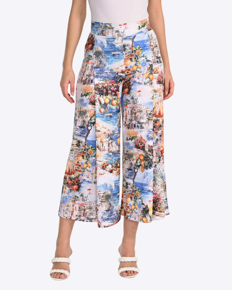 FRANK LYMAN FRANK LYMAN POSITANO CROPPED PANT