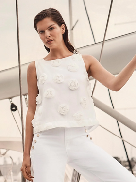 JOSEPH RIBKOFF ROSE GARDEN TANK