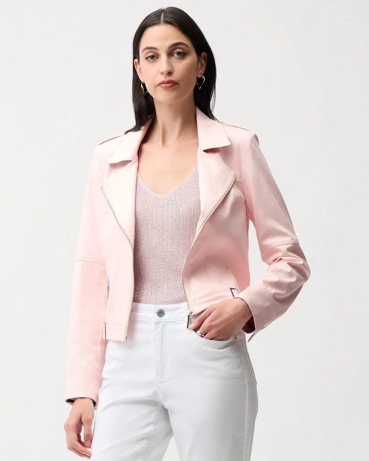 JOSEPH RIBKOFF SUEDED LUXURY JACKET