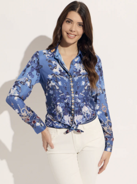 OO LA LA VIVA LA MAR BLOUSE