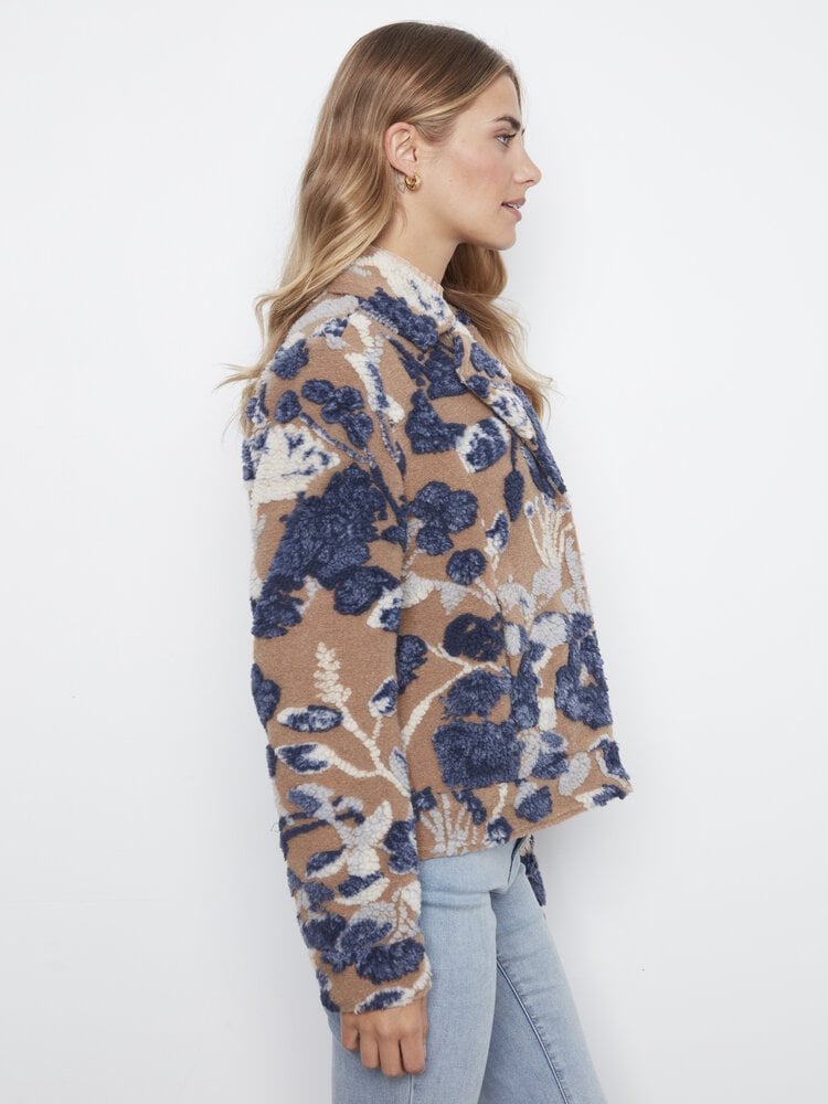 CHARLIE B. FRENCH GARDEN SHERPA SHORT JACKET