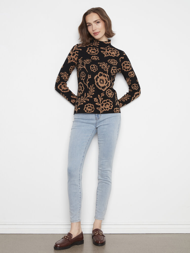 CHARLIE B. EMBERS KNIT REVERSIBLE SWEATER