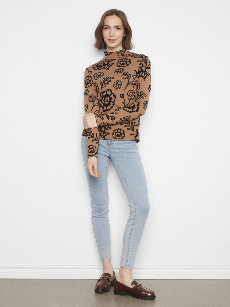 CHARLIE B. EMBERS KNIT REVERSIBLE SWEATER