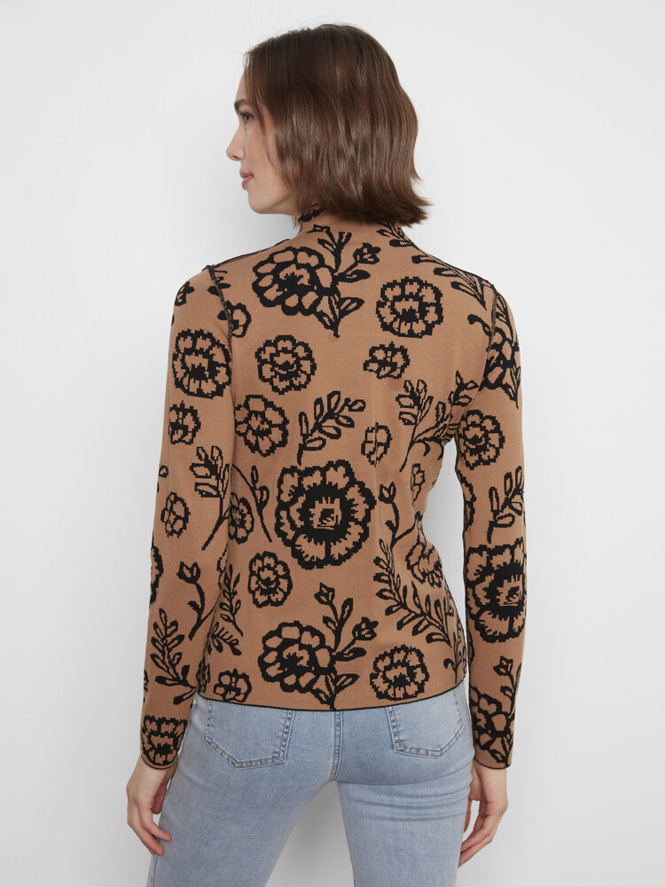CHARLIE B. EMBERS KNIT REVERSIBLE SWEATER